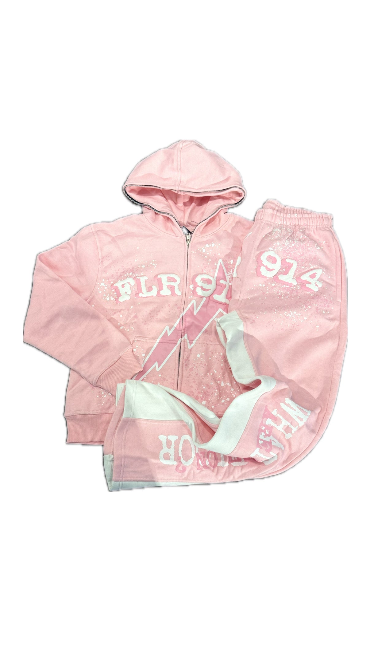 Floor 914 Sweatsuit Pastel Pink