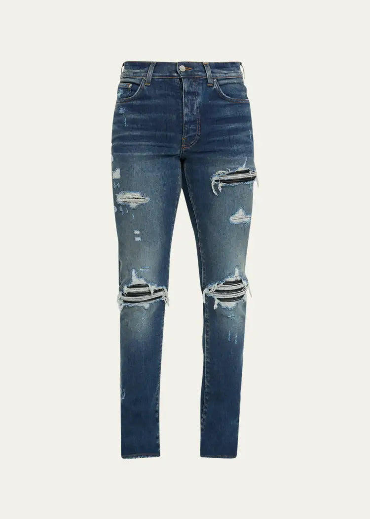 amiri mx1 blue jeans