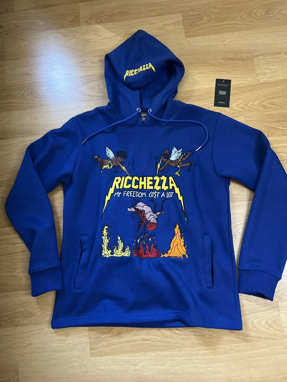 Ricchezza Forever “My Freedom Cost A Lot” hoodie