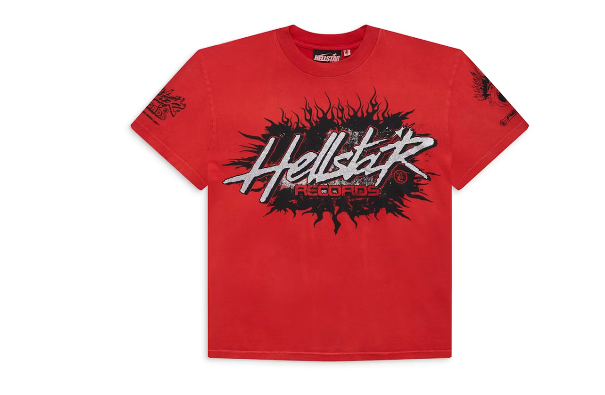 Hellstar Records Tee (Red)