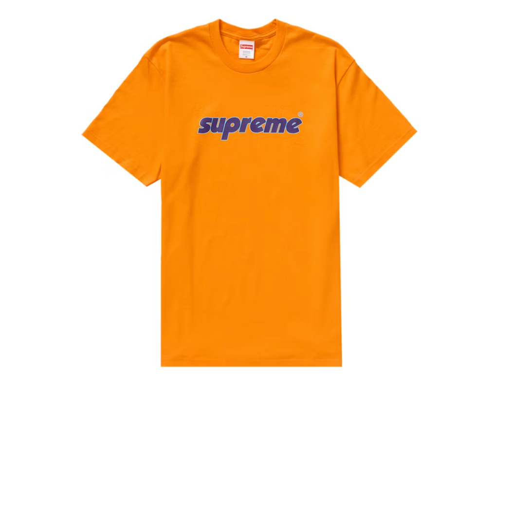 Supreme Pinline Tee Orange