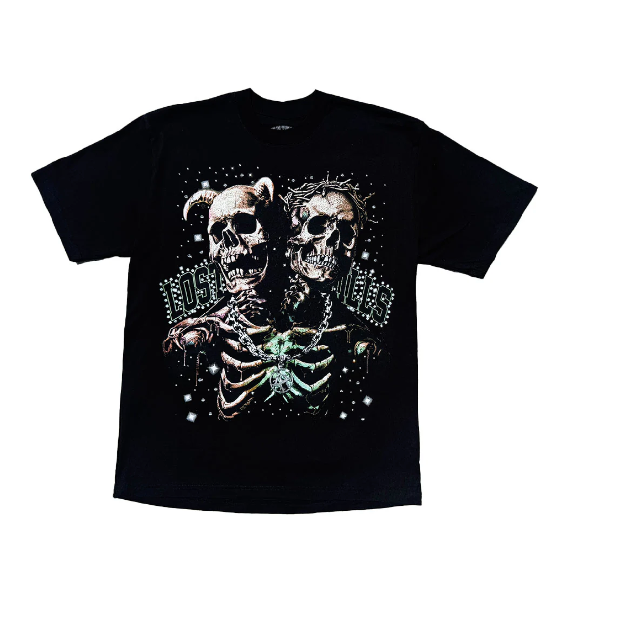 Lost Hills Twins Tee Black