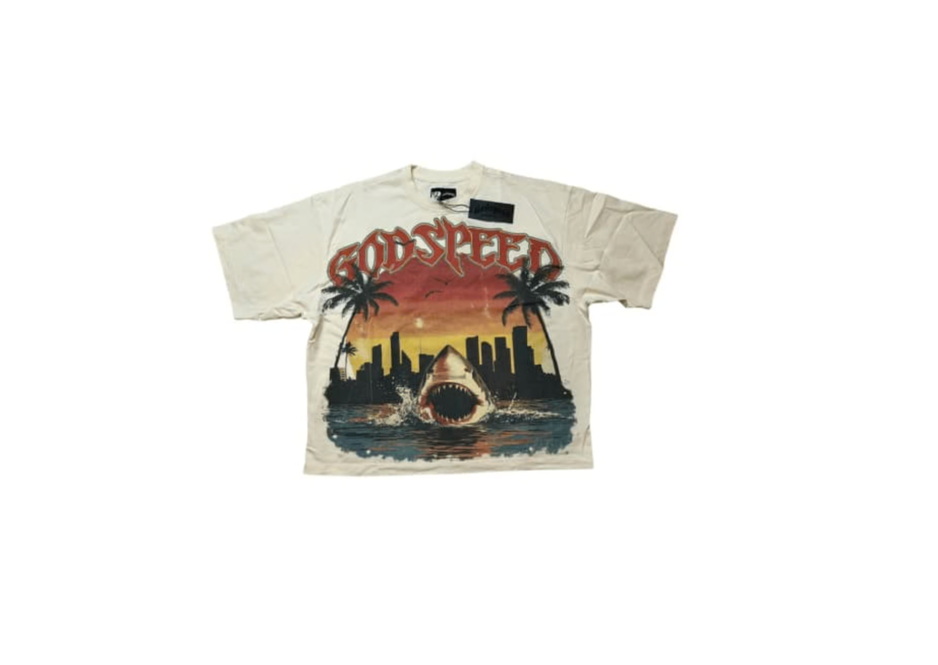 GodSpeed Miami Shark Tee