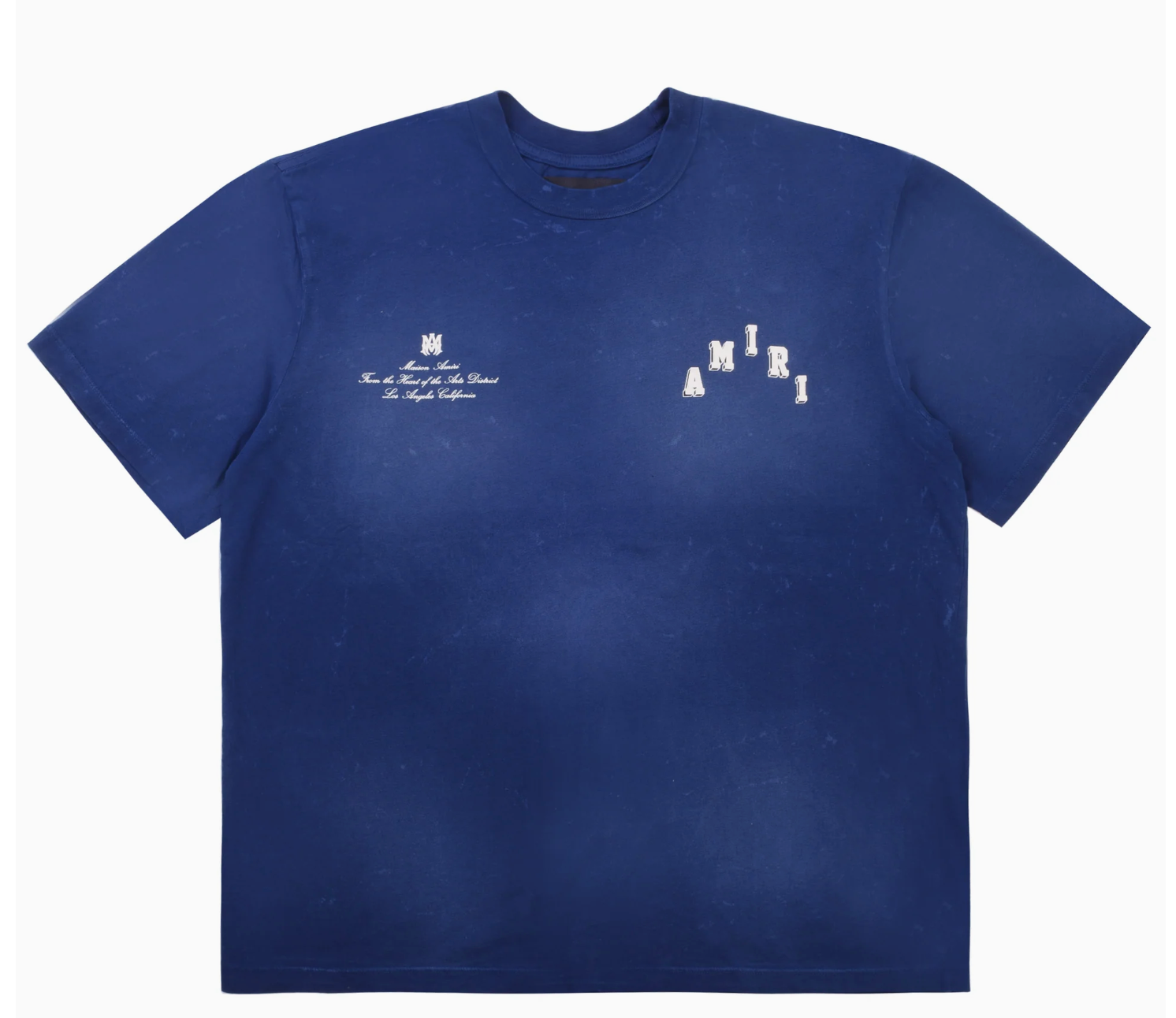 AMIRI Collegiate Blue Tee