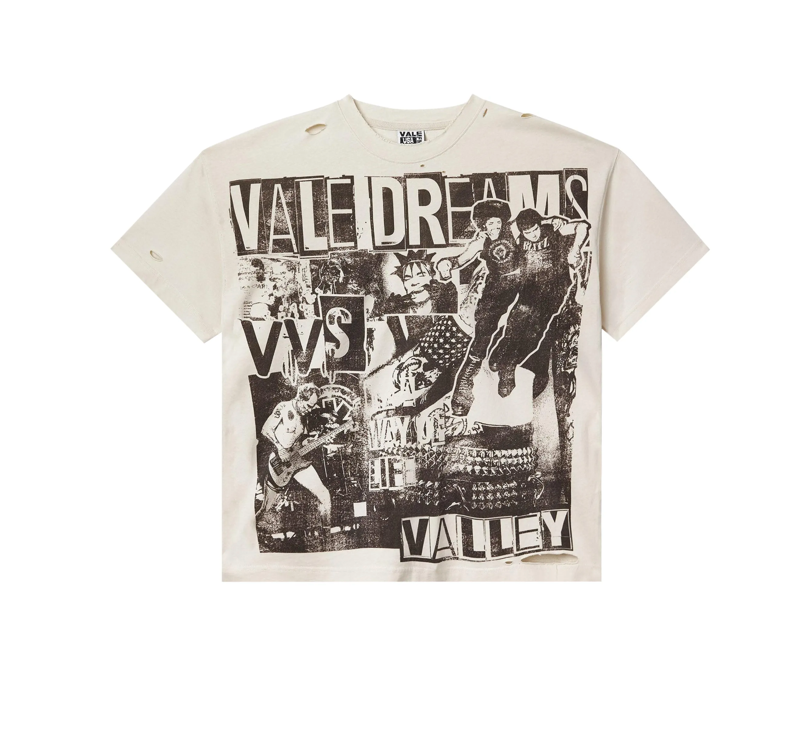 Vale Forever Moshpit Tee Tan