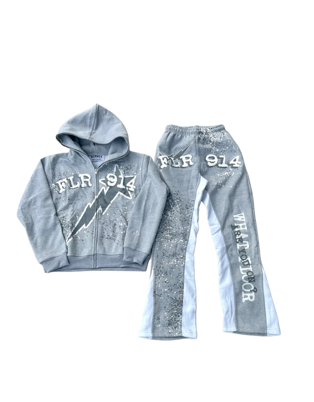 914 heather grey all star set
