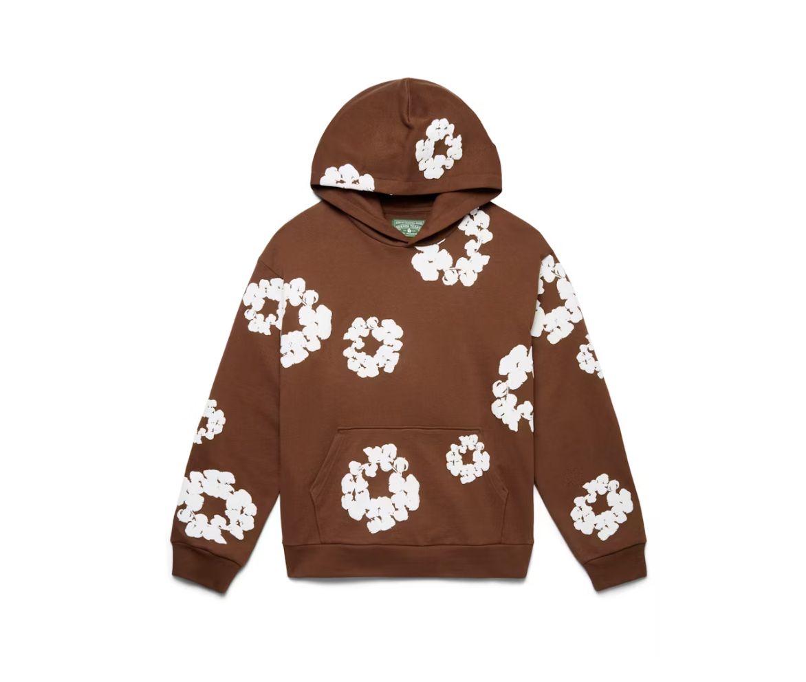 Denim Tears The Cotton Wreath Sweatshirt Brown