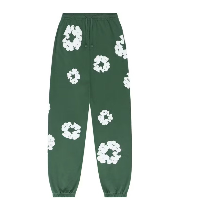 Denim Tears The Cotton Wreath Sweatpants Green