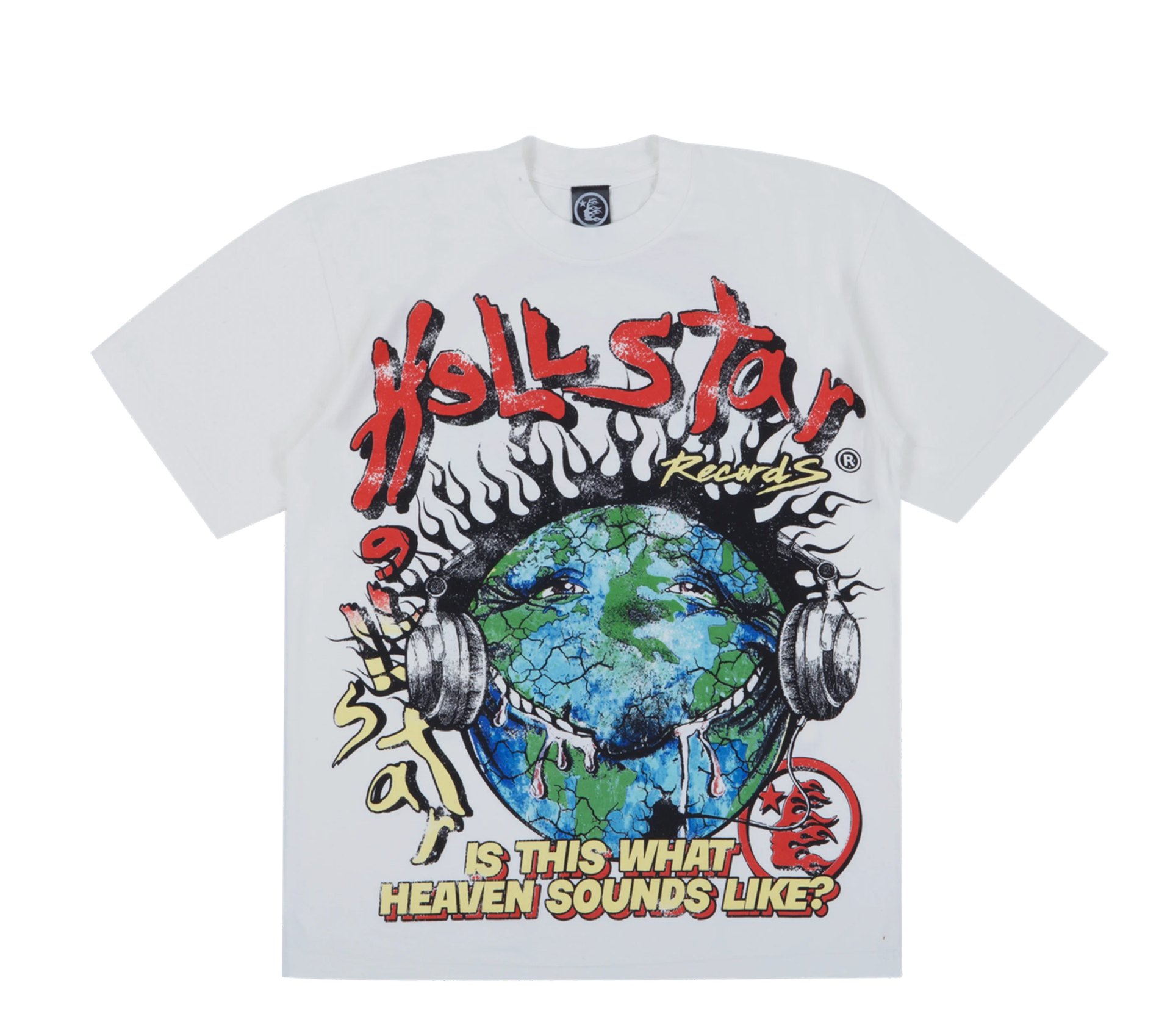 Hellstar Heaven On Earth Tee White