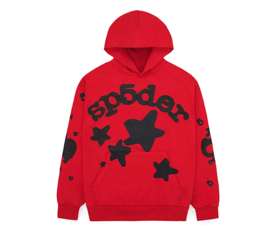 Sp5der Beluga Hoodie Red