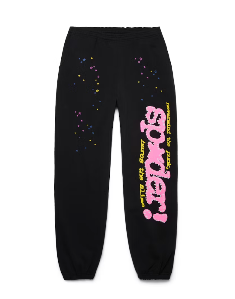 Sp5der P*NK V2 Sweatpant Black