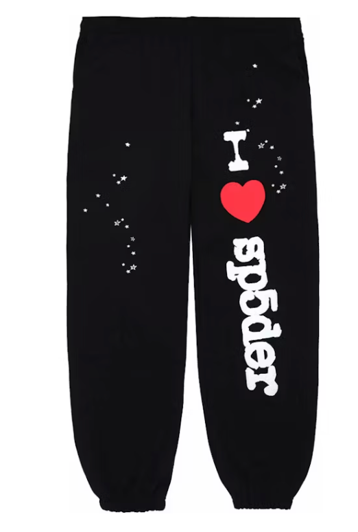 Sp5der Souvenir SP5 Sweatpants Black