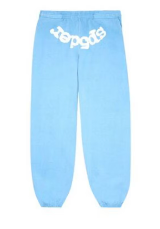 Sp5der Worldwide Sweatpant Sky Blue