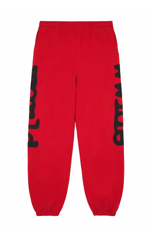 Sp5der Beluga Sweatpants Red