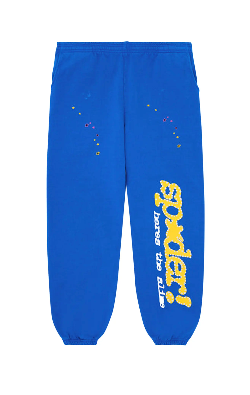 Sp5der Sweatpants 'TC Blue'