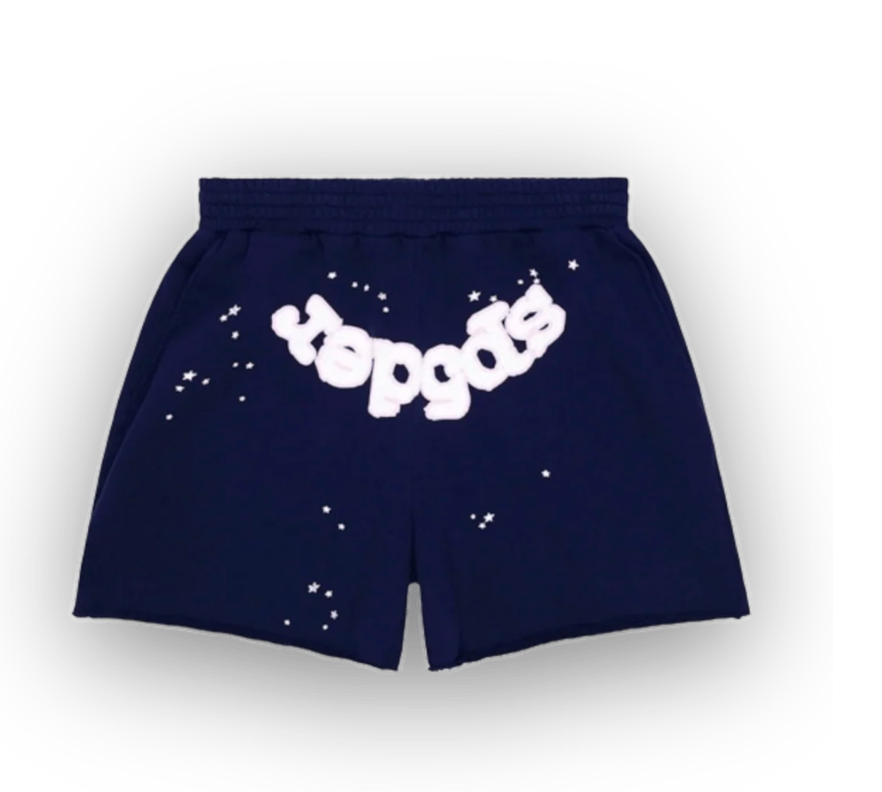 Sp5der OG Web Logo Sweat Short  navy