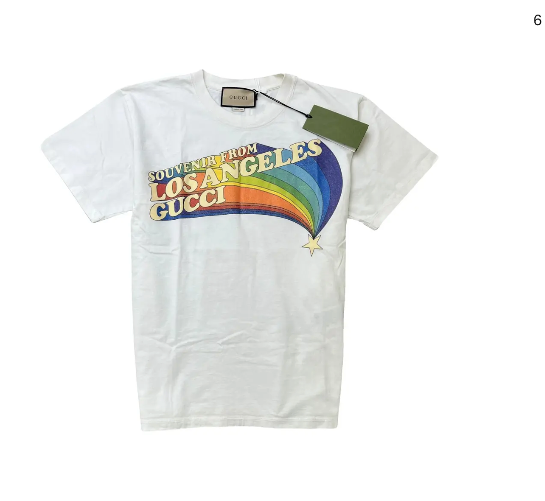 gucci souvenir from los angeles tee