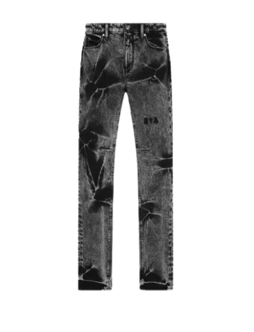 RTA Bryant I Flower Acid Wash "Grey" Jeans