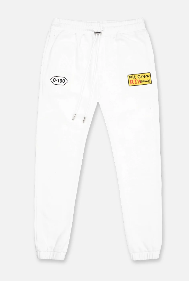 RTA Owen Sweatpant white