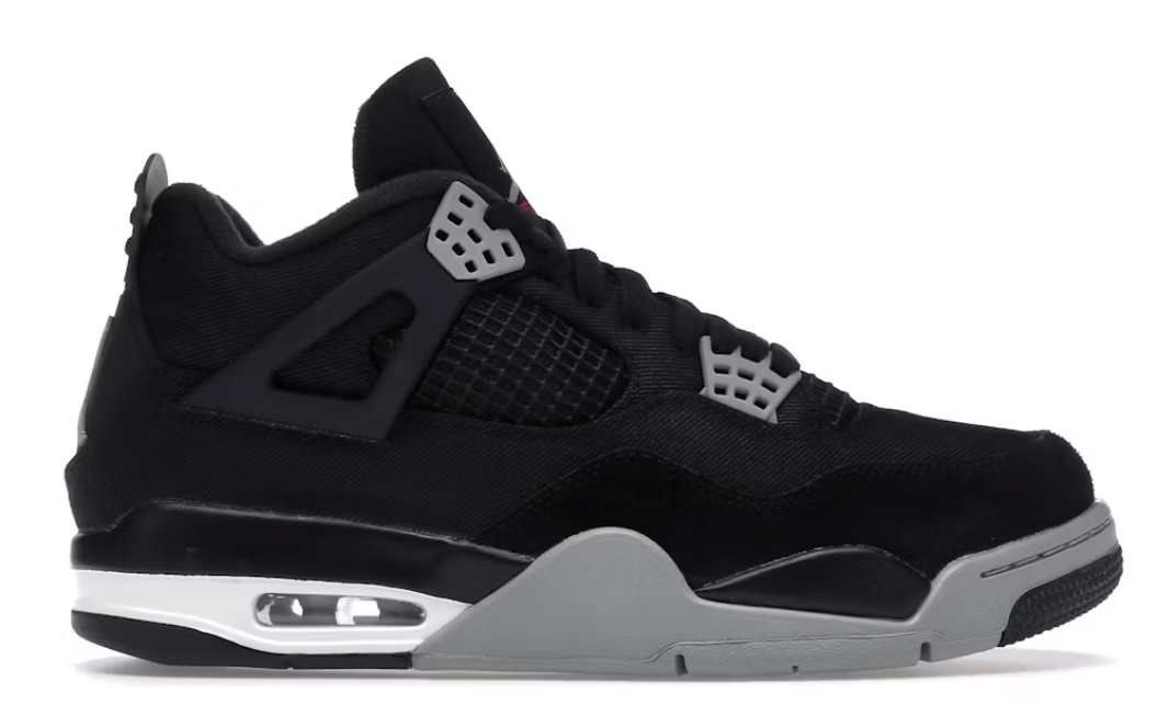 Jordan 4 Retro SE Black Canvas