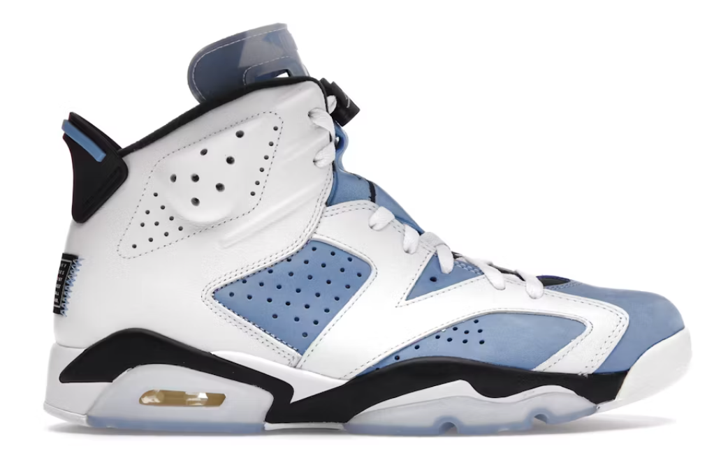 Jordan 6 Retro UNC White
