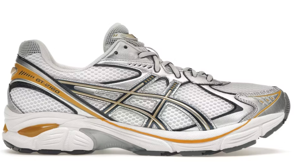 ASICS GT-2160 White Pure Silver Gold
