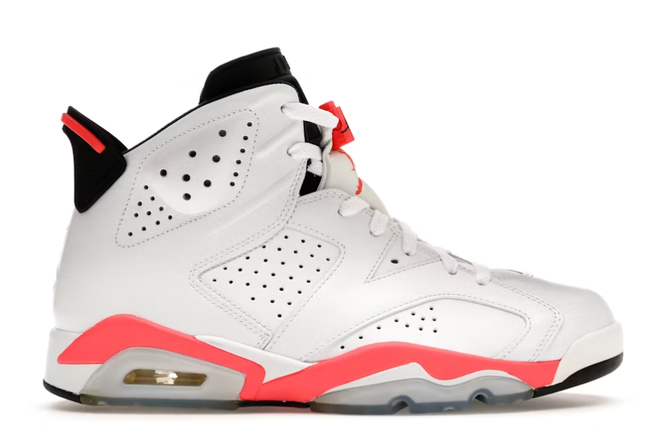 Jordan 6 Retro Infrared White (2014) (Pre Owned)