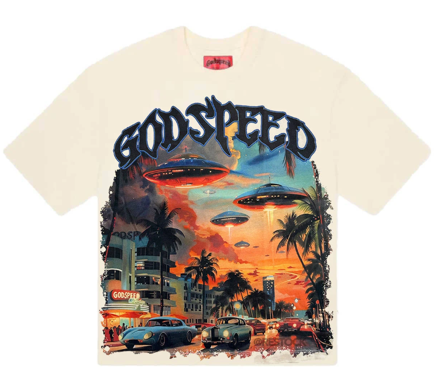 Godspeed Miami UFO Tee