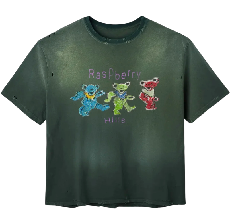 GV Gallery Raspberry Hills 'Grateful Berry' Green Tee