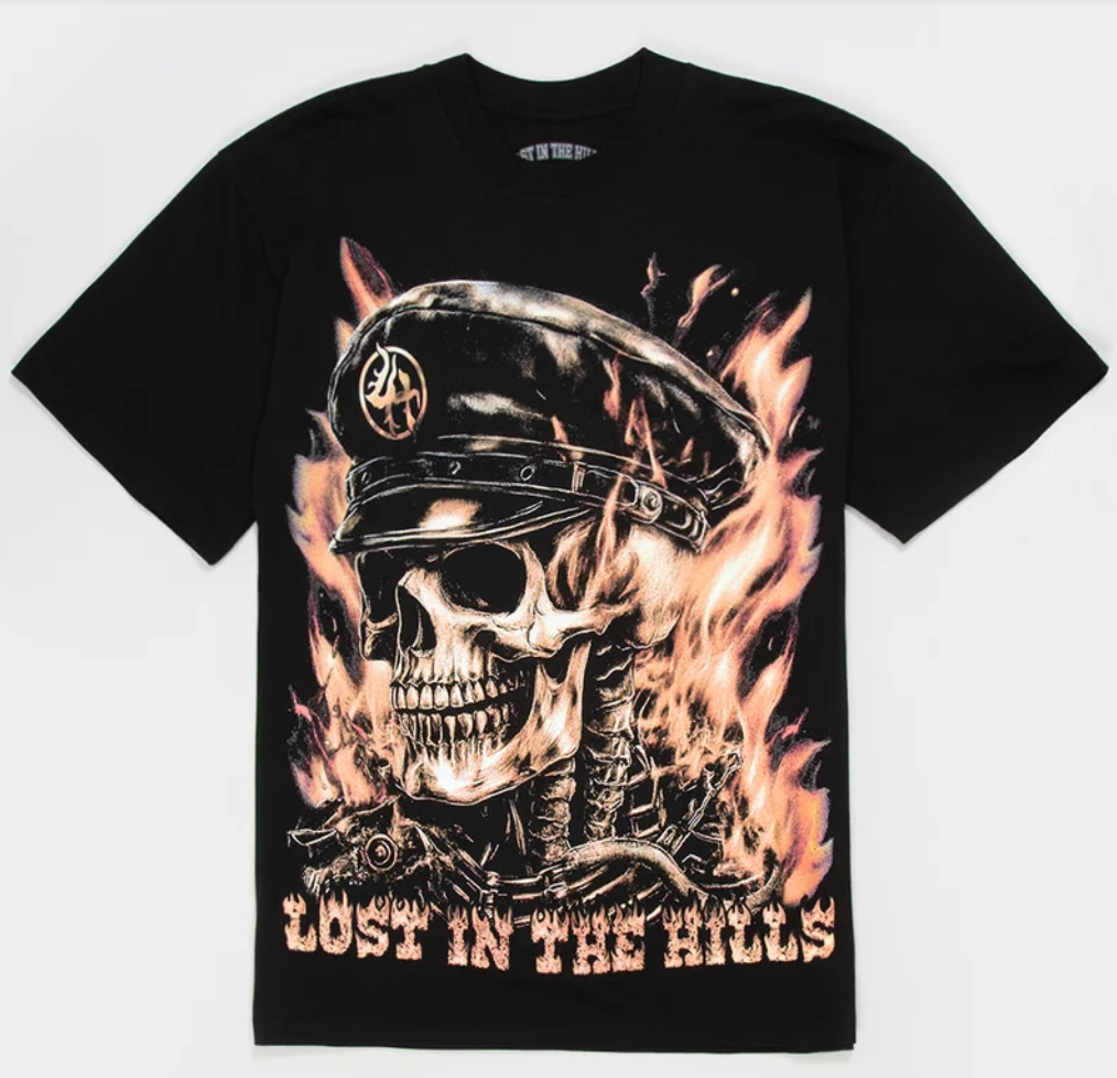 LOST IN THE HILLS Flame Mens Tee