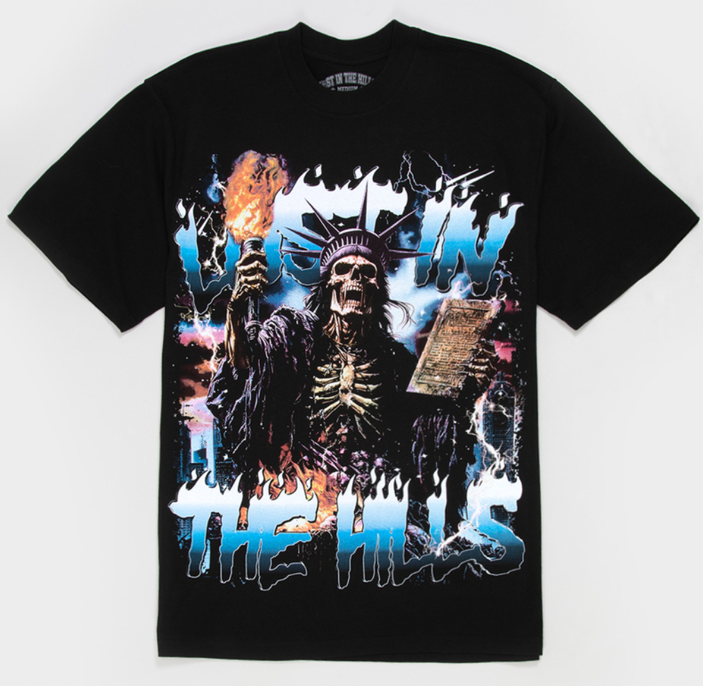 LOST IN THE HILLS Liberty Mens Tee