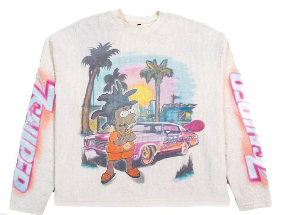 Triple Sevens Sniper Gang Yak Simpson Thermal Longsleeve