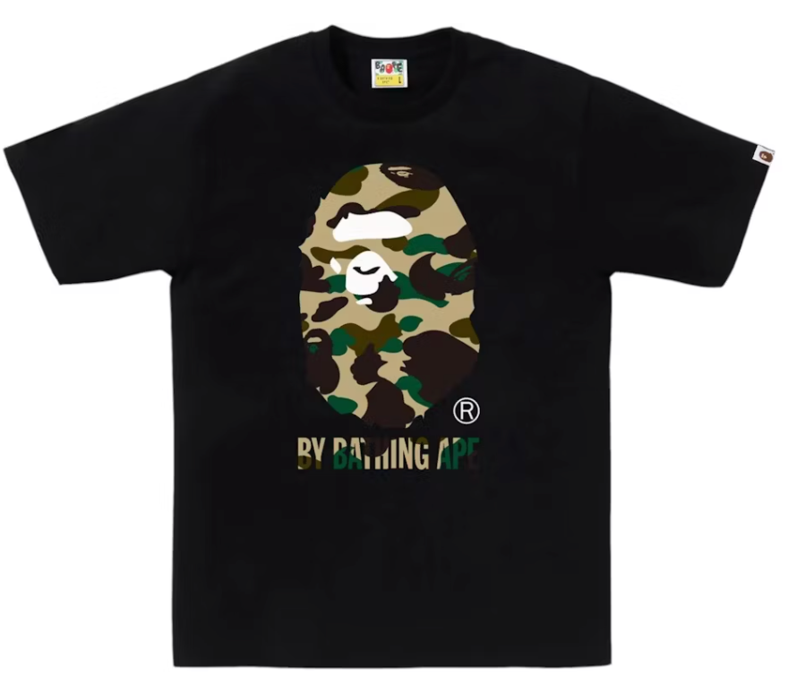 BAPE 1st Camo By Bathing Ape Tee Black