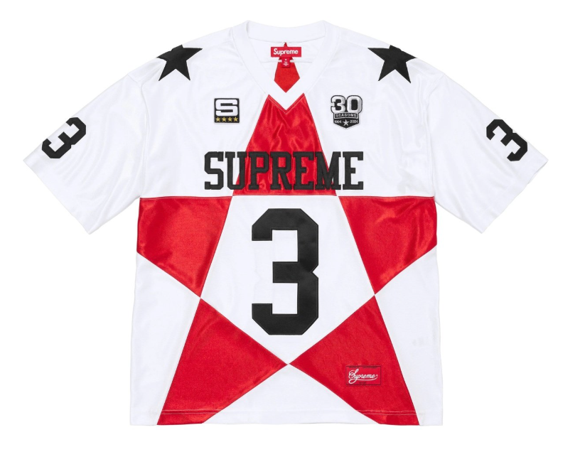 Supreme Star Football Jersey (FW24)