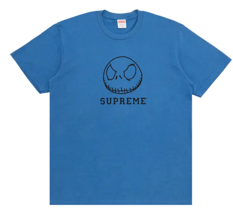 Supreme Skeleton Tee 'Faded Blue'