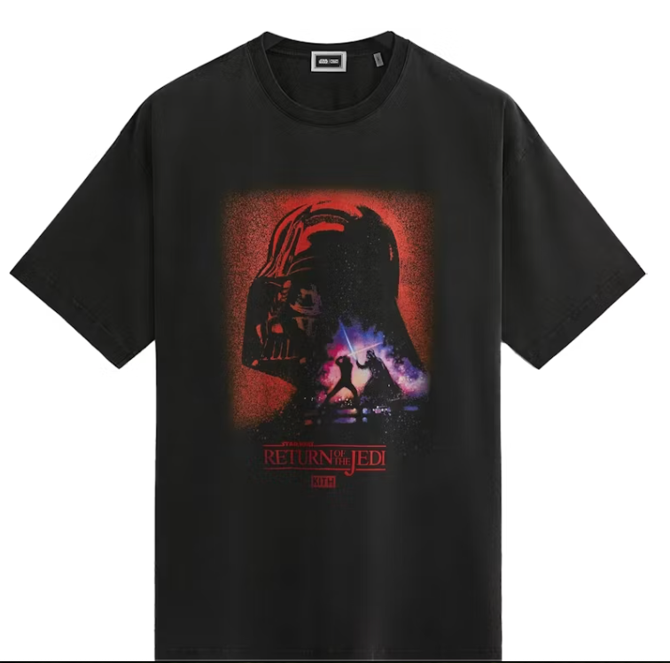 Kith x STAR WARS Darth Vader Poster Vintage Tee