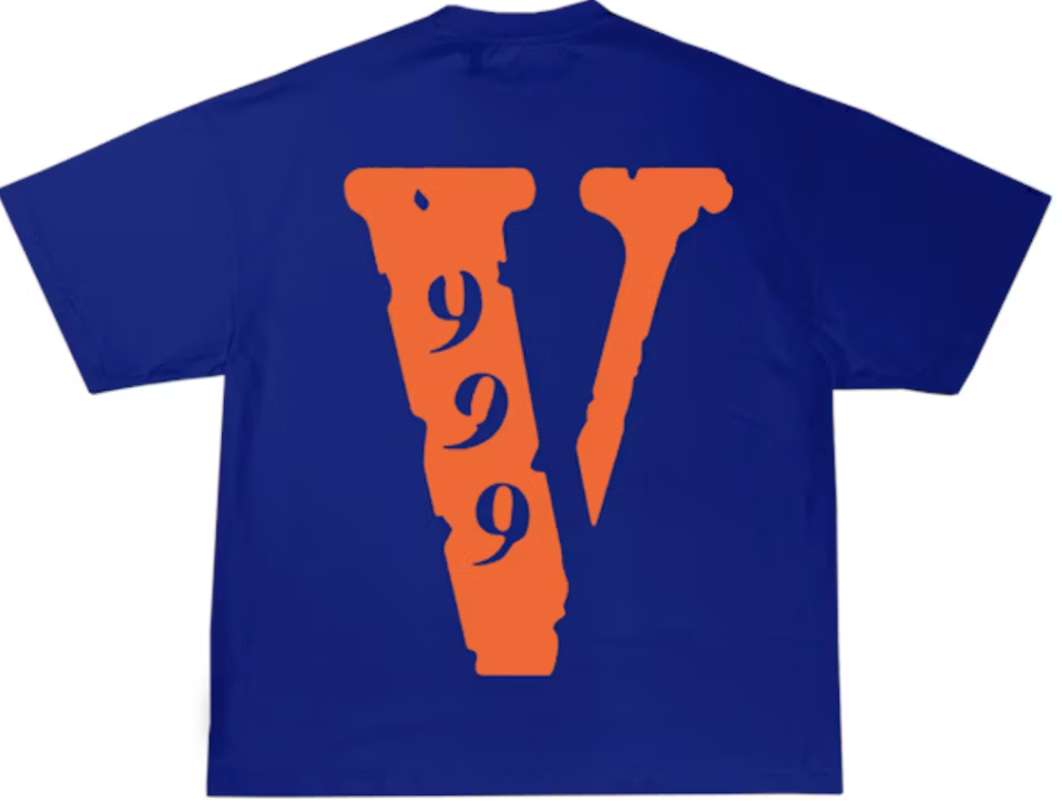 Juice Wrld x Vlone 999 Tee Blue
