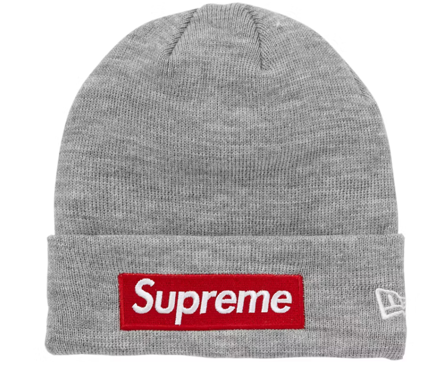 Supreme Grey Beanie