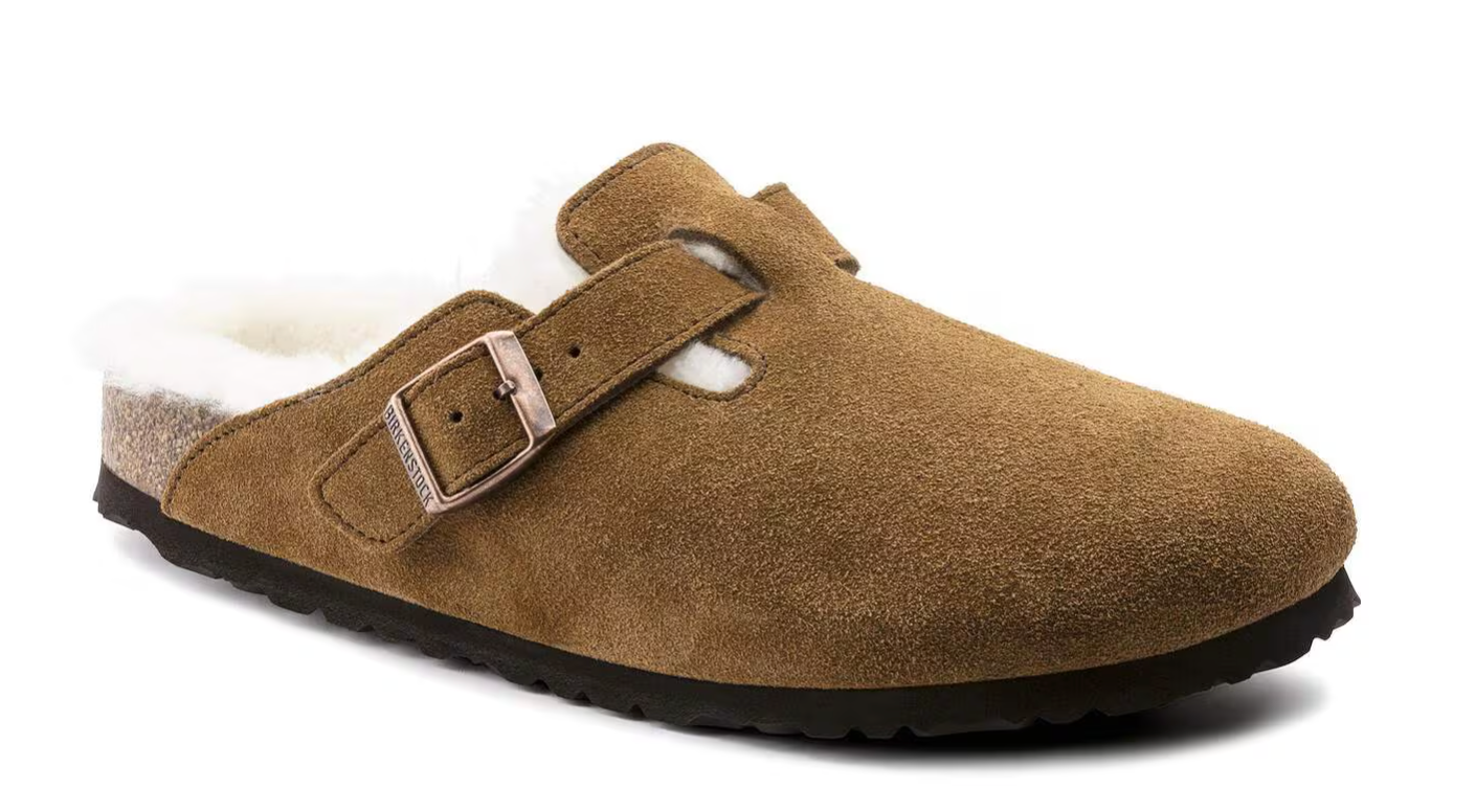 Boston Shearling  Suede Leather