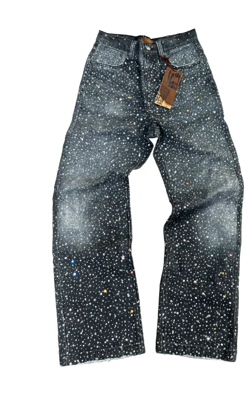 Birth Of Royal Child Black Diamond Jeans
