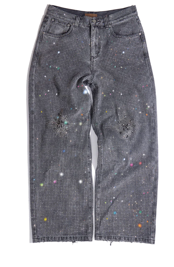 Birth Of Royal Child Black Stellar Jeans