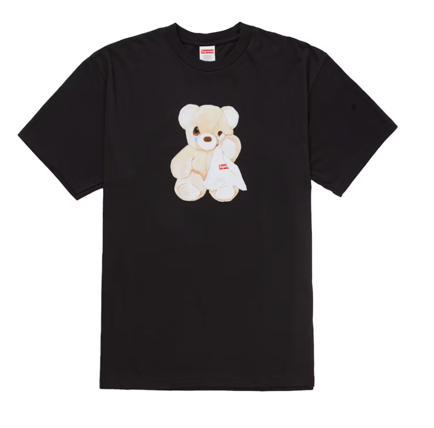 Supreme Bear Tee Black