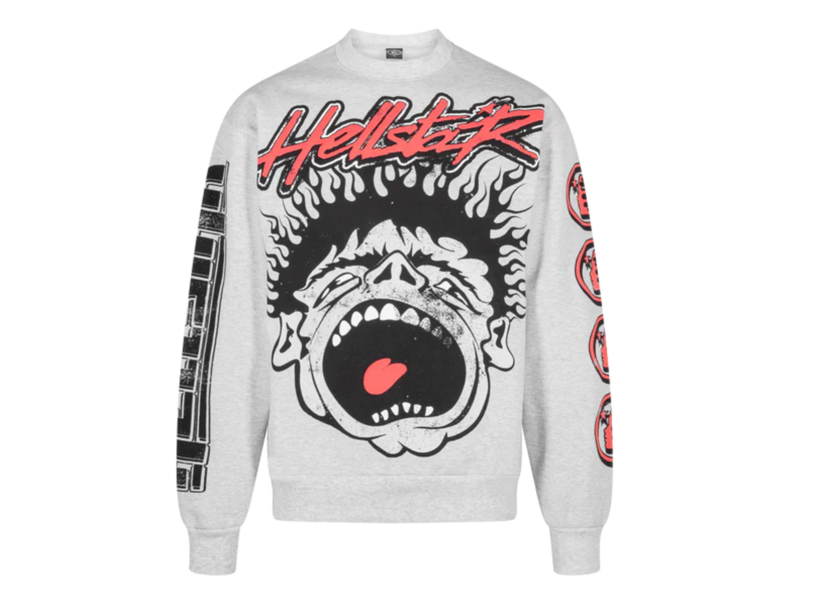 Hellstar Records Crewneck "Grey"