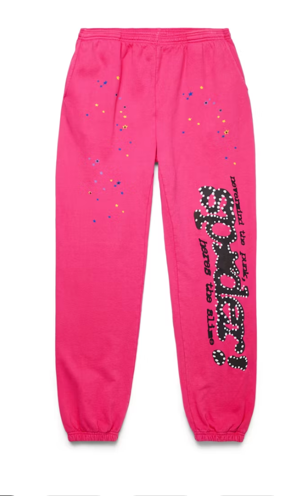 Sp5der P*NK V2 Sweats Pink