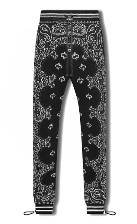 AMIRI B-Ball Bandana Sweatpants