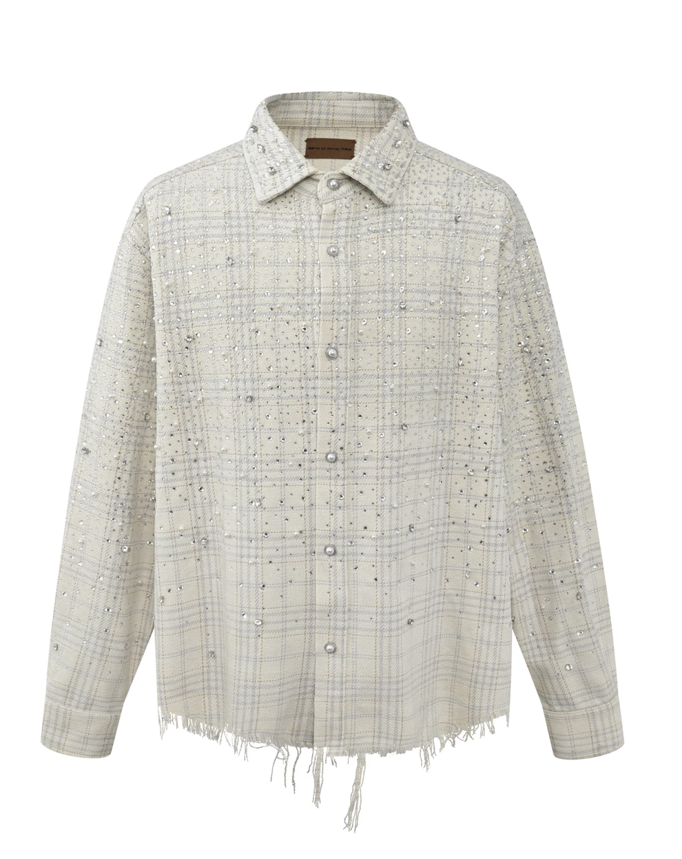 Birth Of A Royal Child 20K Diamond Pearl Shirt in Beige