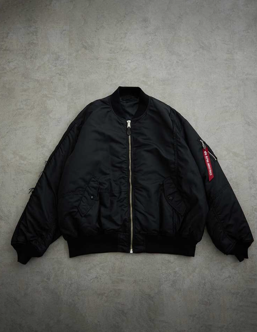 ALPHA X MASTERMIND MA-1 BOMBER JACKET