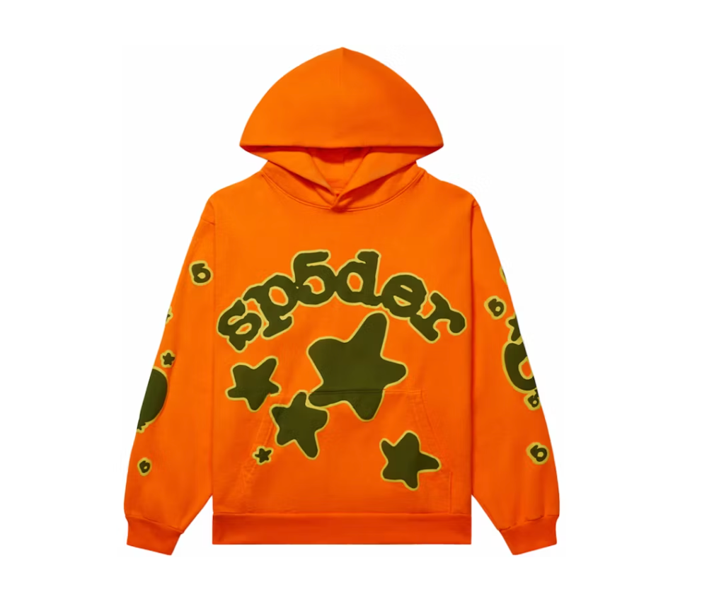 Sp5der Beluga Hoodie Orange
