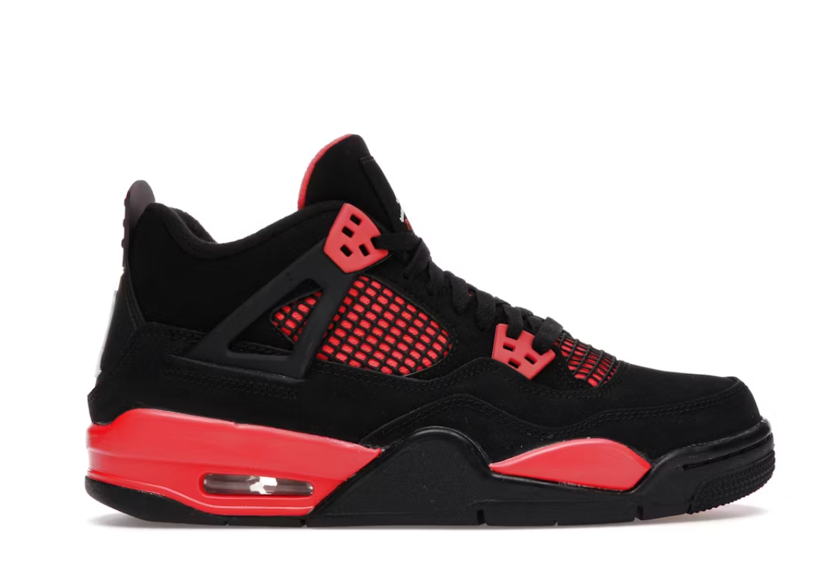 Jordan 4 Retro Red Thunder  pre owned