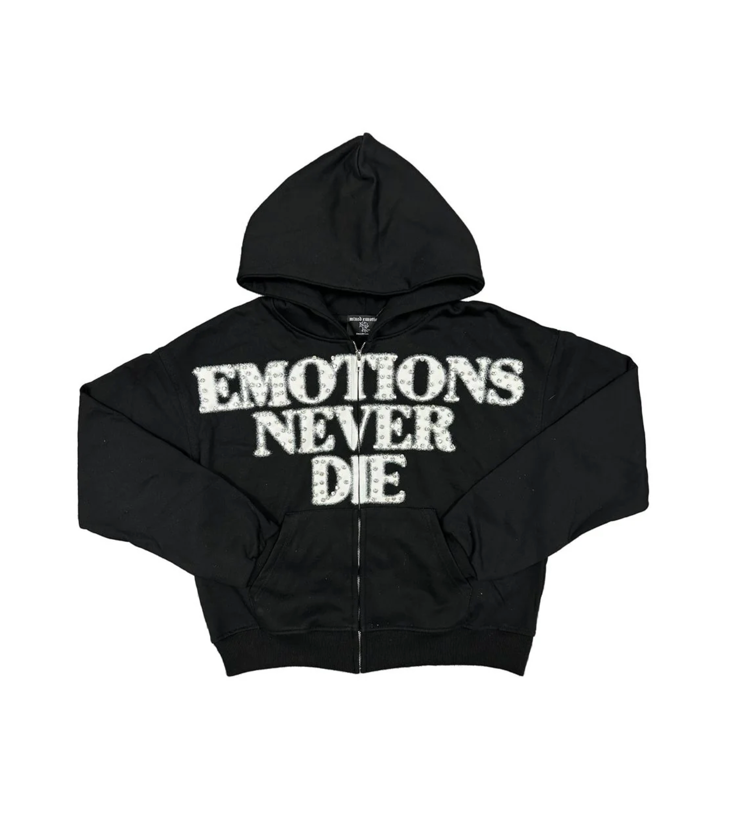 Mixed Emotions - Emotions Never Die Black Hoodie